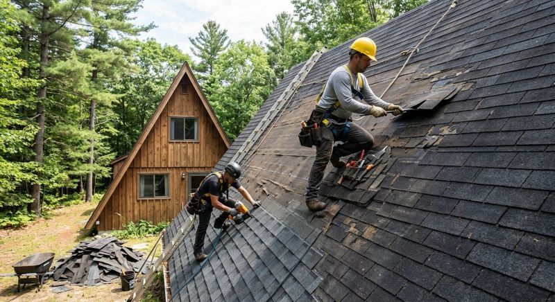 A Frame Roof Repair in Boulder, CO