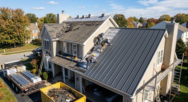 Aluminum Roof Replacement in Wheat Ridge, CO