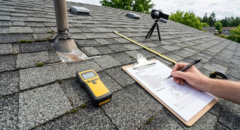 Asphalt Roof Inspection in Erie, CO