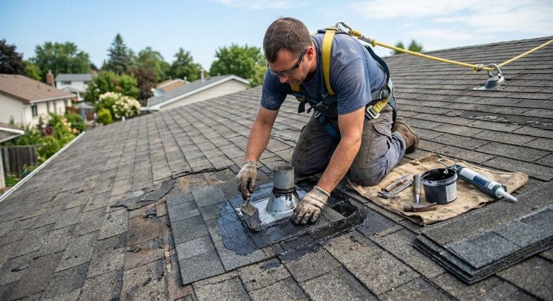 Asphalt Roof Leak Repair in Boulder County, CO