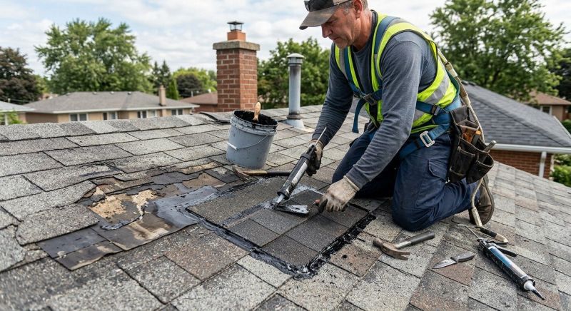Asphalt Roof Leak Repair in Denver, CO