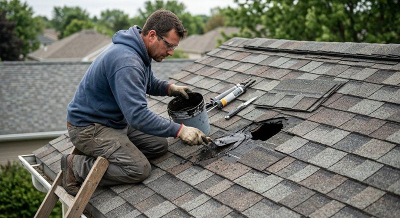 Asphalt Roof Leak Repair in Denver County, CO