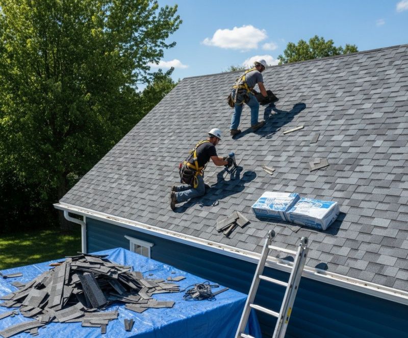 Asphalt Roof Replacement in Allenspark, CO