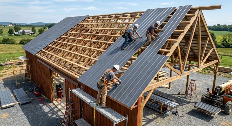 Barn Roof Construction in Boulder, CO