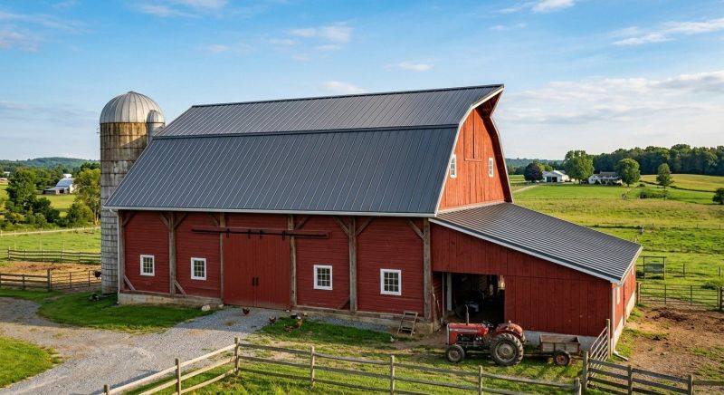 Barn Roof Replacement in Denver County, CO