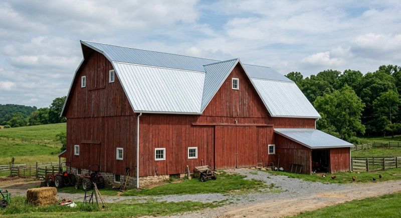 Barn Roof Replacement in Gilpin County, CO