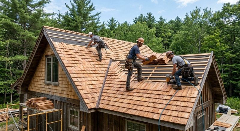 Cedar Roof Construction in Boulder, CO