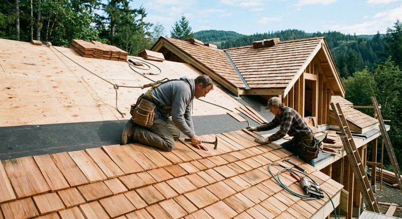 Cedar Roof Installation in Arvada, CO