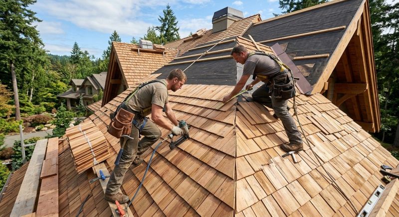 Cedar Roof Installation in Berthoud, CO