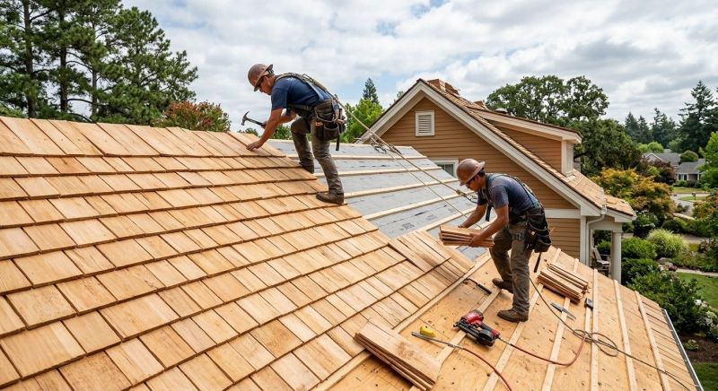 Cedar Roof Installation in Jamestown, CO