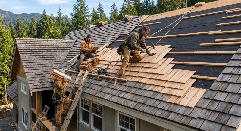Cedar Roof Installation in Lyons, CO
