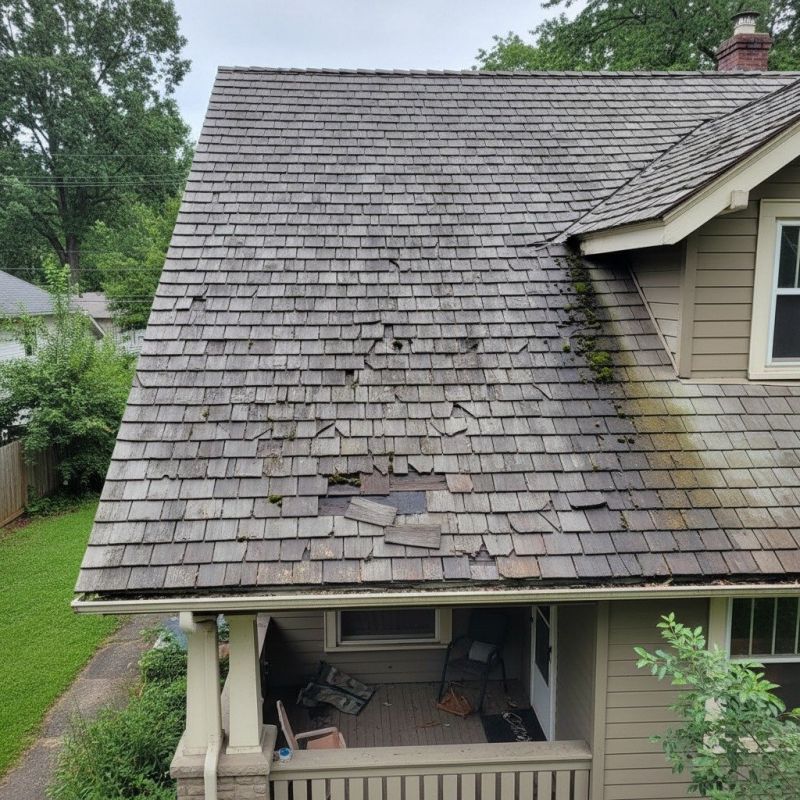 Cedar Shake Roof Repair in Gilpin County, CO