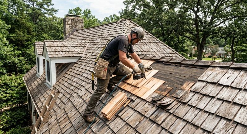 Cedar Shingles Repair in Arvada, CO
