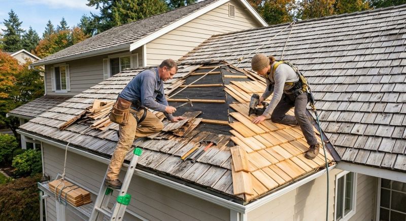 Cedar Shingles Repair in Indian Hills, CO