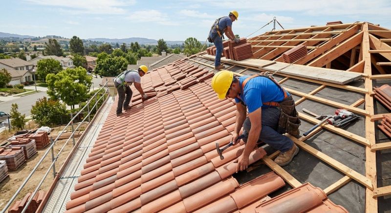 Clay Roof Installation in Nederland, CO
