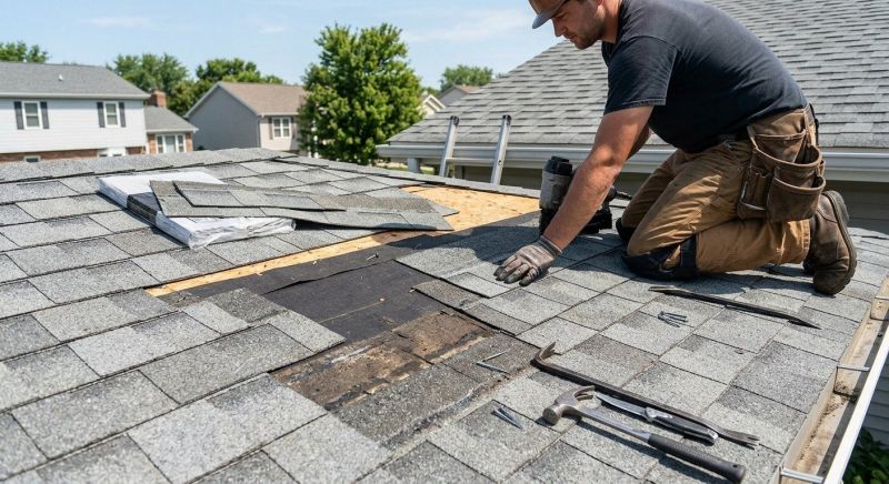 Composite Roof Repair in Boulder, CO