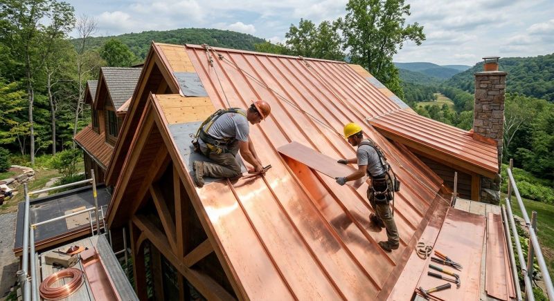 Copper Roof Installation in Boulder, CO