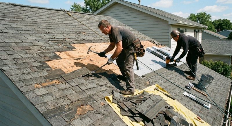 Damaged Roof Repair in Commerce City, CO