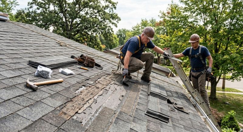 Damaged Roof Repair in Lafayette, CO