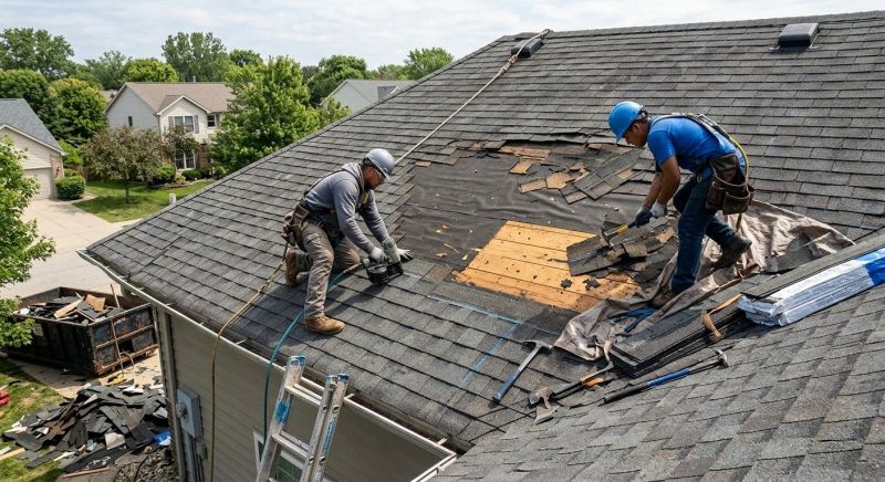Damaged Roof Repair in Boulder, CO