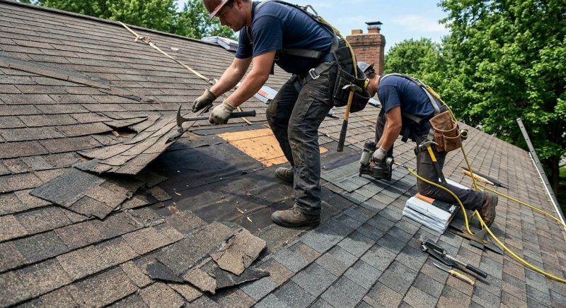 Damaged Roof Repair in Nederland, CO