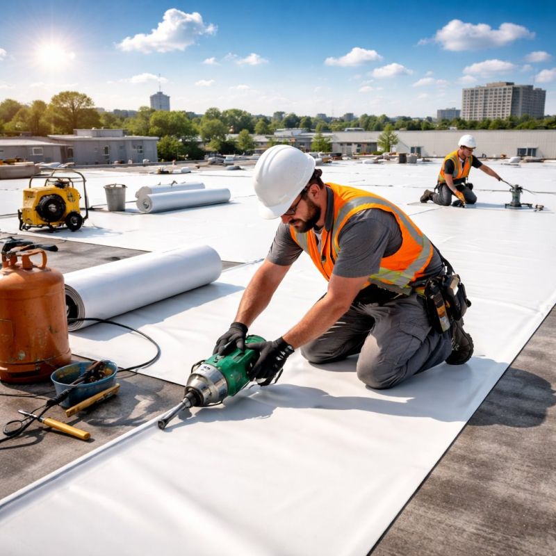 Epdm Roof Installation in Wheat Ridge, CO