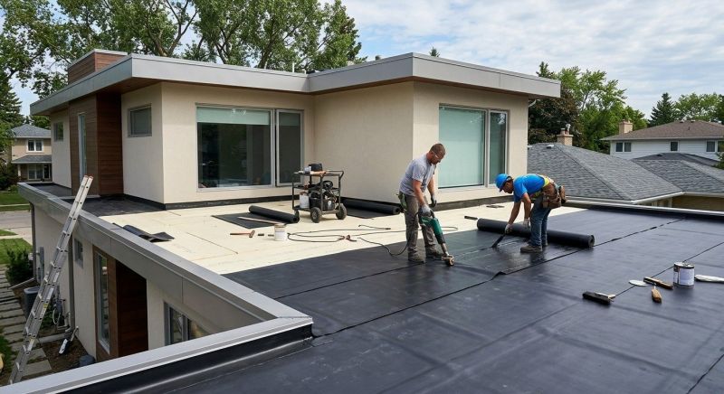 Flat Roof Installation in Black Hawk, CO
