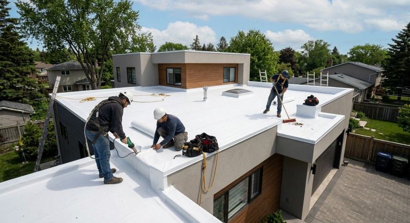 Flat Roof Installation in Dacono, CO