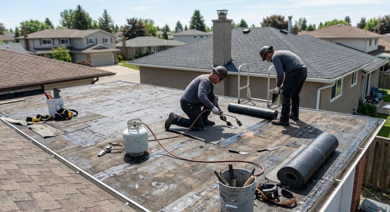 Flat Roof Repair in Erie, CO