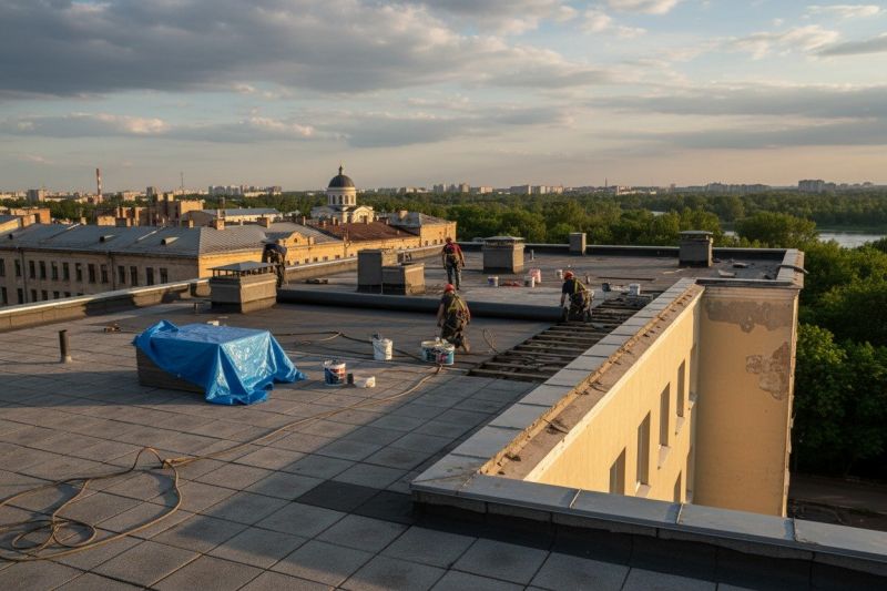 Flat Roof Replacement in Arvada, CO