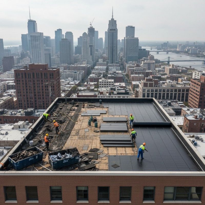 Flat Roof Replacement in Denver, CO