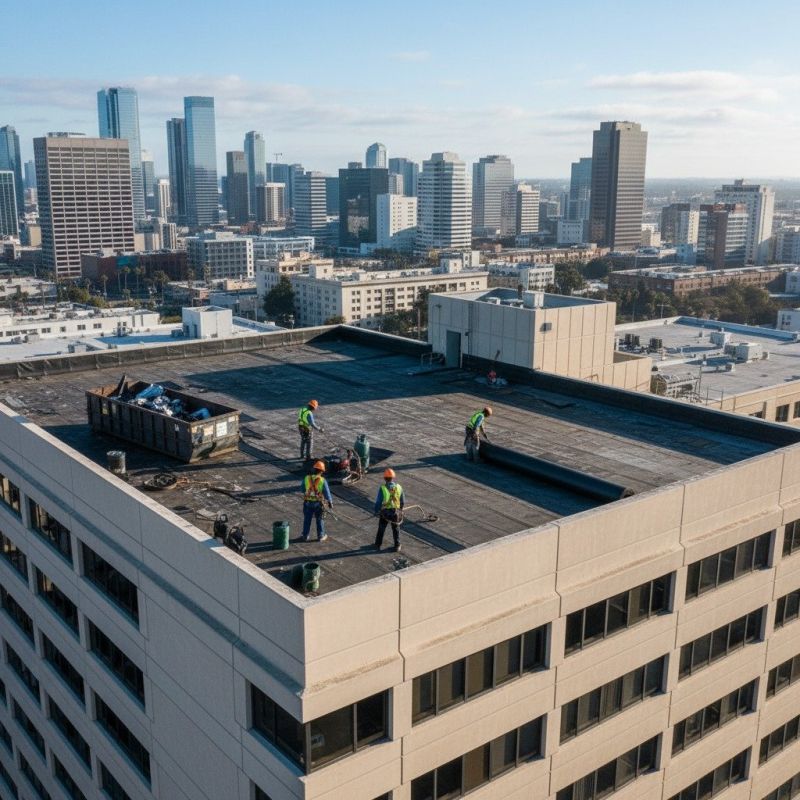 Flat Roof Replacement in Nederland, CO