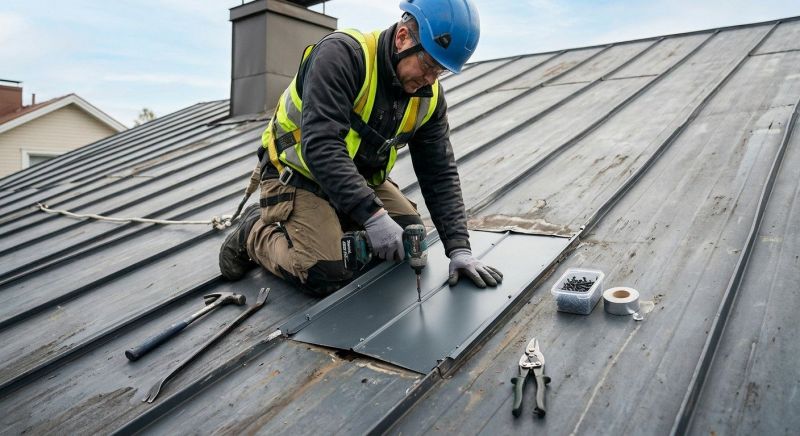 Galvanized Roof Repair in Boulder, CO