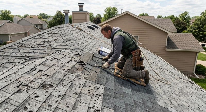 Hail Damage Roof Repair in Commerce City, CO
