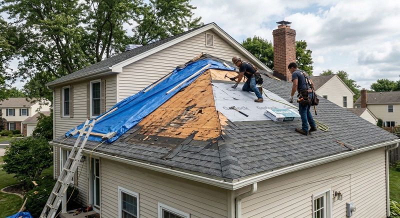 Hail Damage Roof Repair in Johnstown, CO
