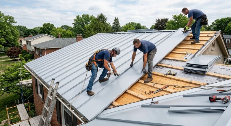 Metal Roof Installation in Commerce City, CO