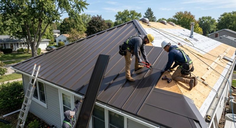 Metal Roof Installation in Johnstown, CO