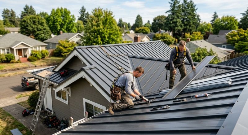 Metal Roof Leak Repair in Boulder, CO