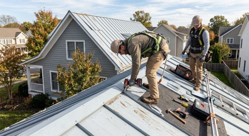 Metal Roof Repair in Johnstown, CO