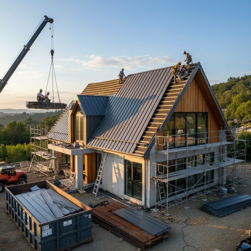 Metal Roof Replacement in Broomfield, CO