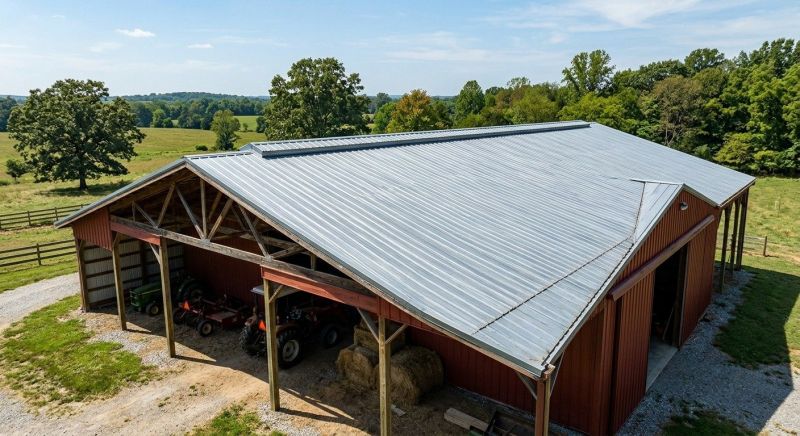 Pole Barn Roof Repair in Denver County, CO
