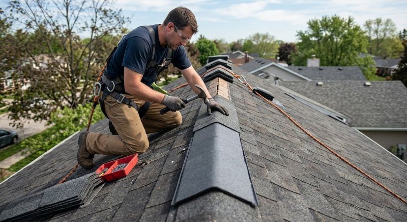 Ridge Cap Replacement in Boulder, CO