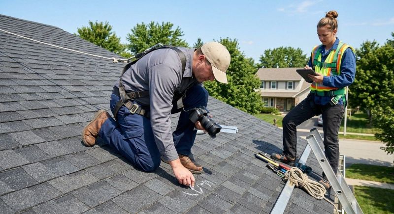 Roof Damage Inspection in Erie, CO