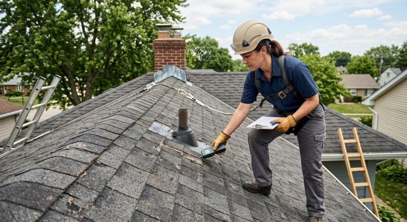 Roof Damage Inspection in Erie, CO