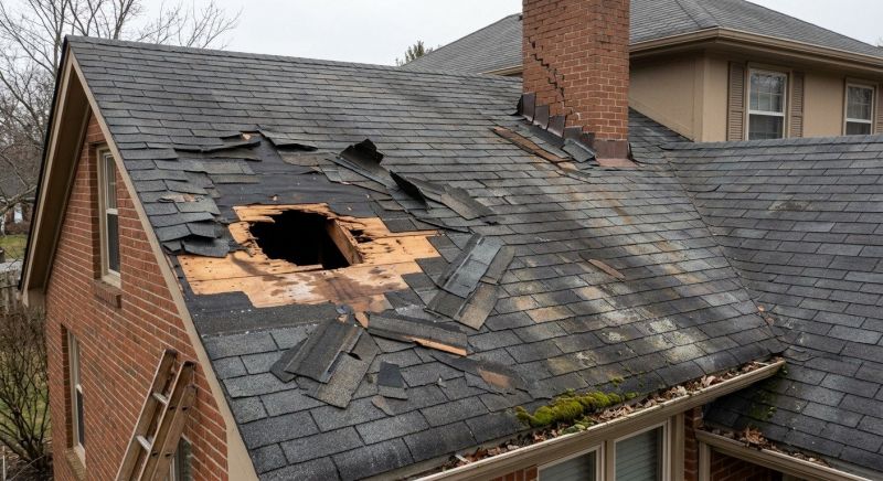 Roof Damage Repair in Denver County, CO