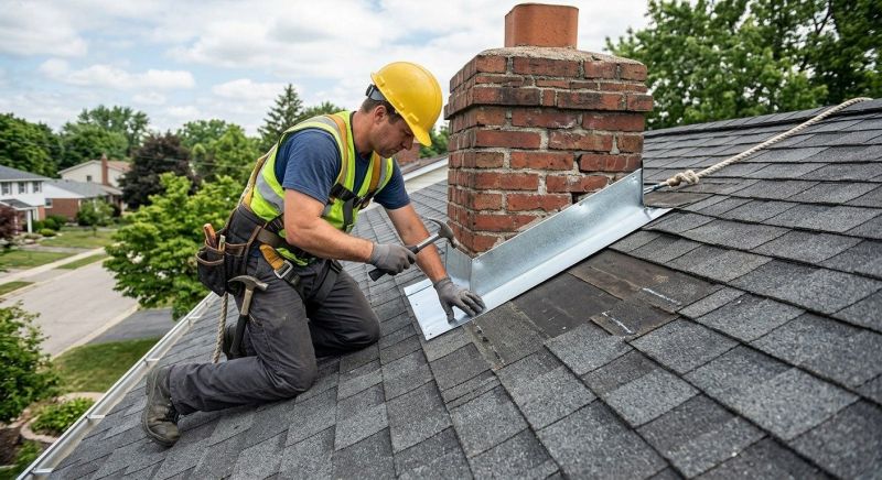 Roof Flashing Installation in Johnstown, CO