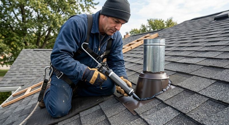 Roof Vent Flashing Repair in Boulder, CO