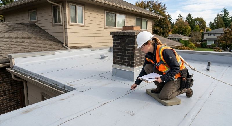 Rubber Roof Inspection in Boulder, CO