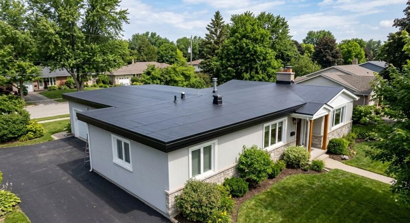 Rubber Roof Installation in Boulder, CO