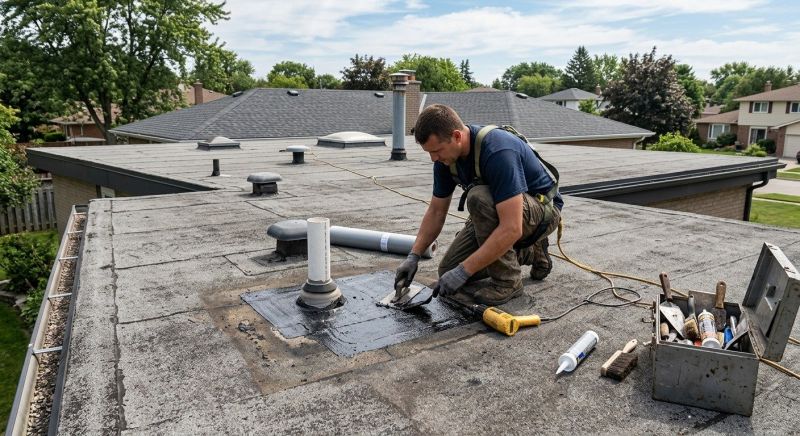 Rubber Roof Repair in Clear Creek County, CO